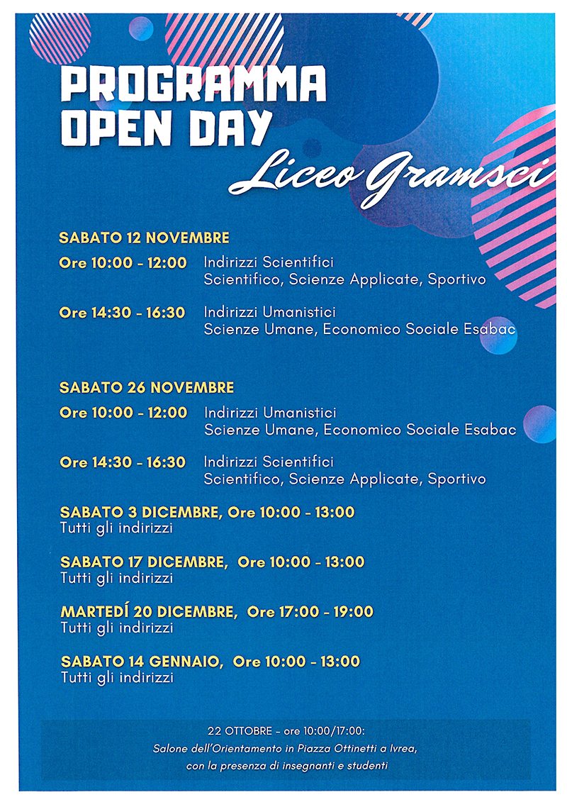 OPEN DAY def